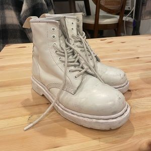 White Dr. Martens